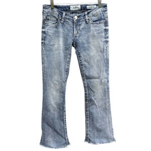 Day Trip Leo Bootcut 27L Western Buckle Bunny Jeans cowboy rodeo boho basic